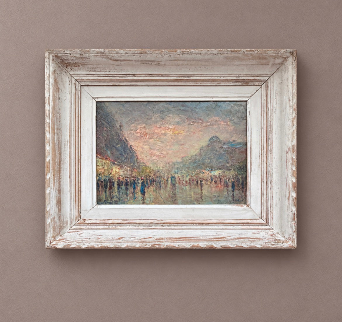 Sunrise Landscape Oil Painting