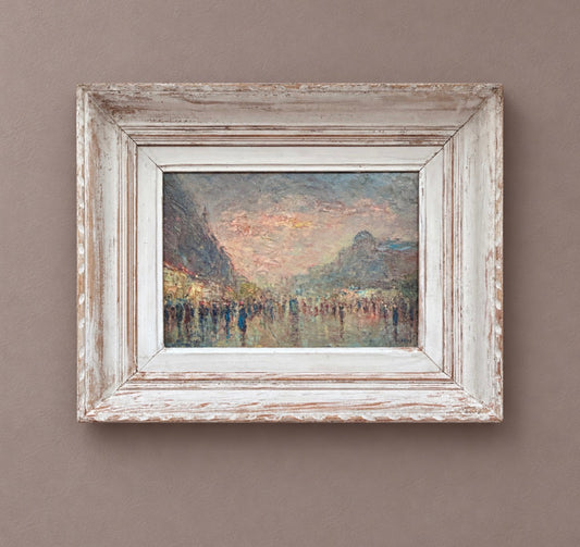 Sunrise Landscape Oil Painting