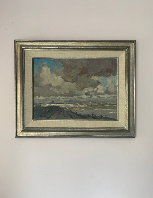 Jeff Dutillieu Marine Seascape Oil Painting