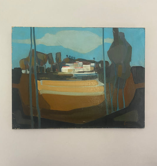 Heading Home Oil Painting on Canvas