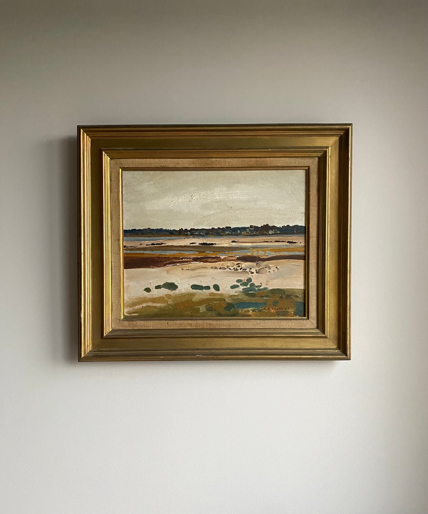 Lay of the Land Oil Painting on Canvas