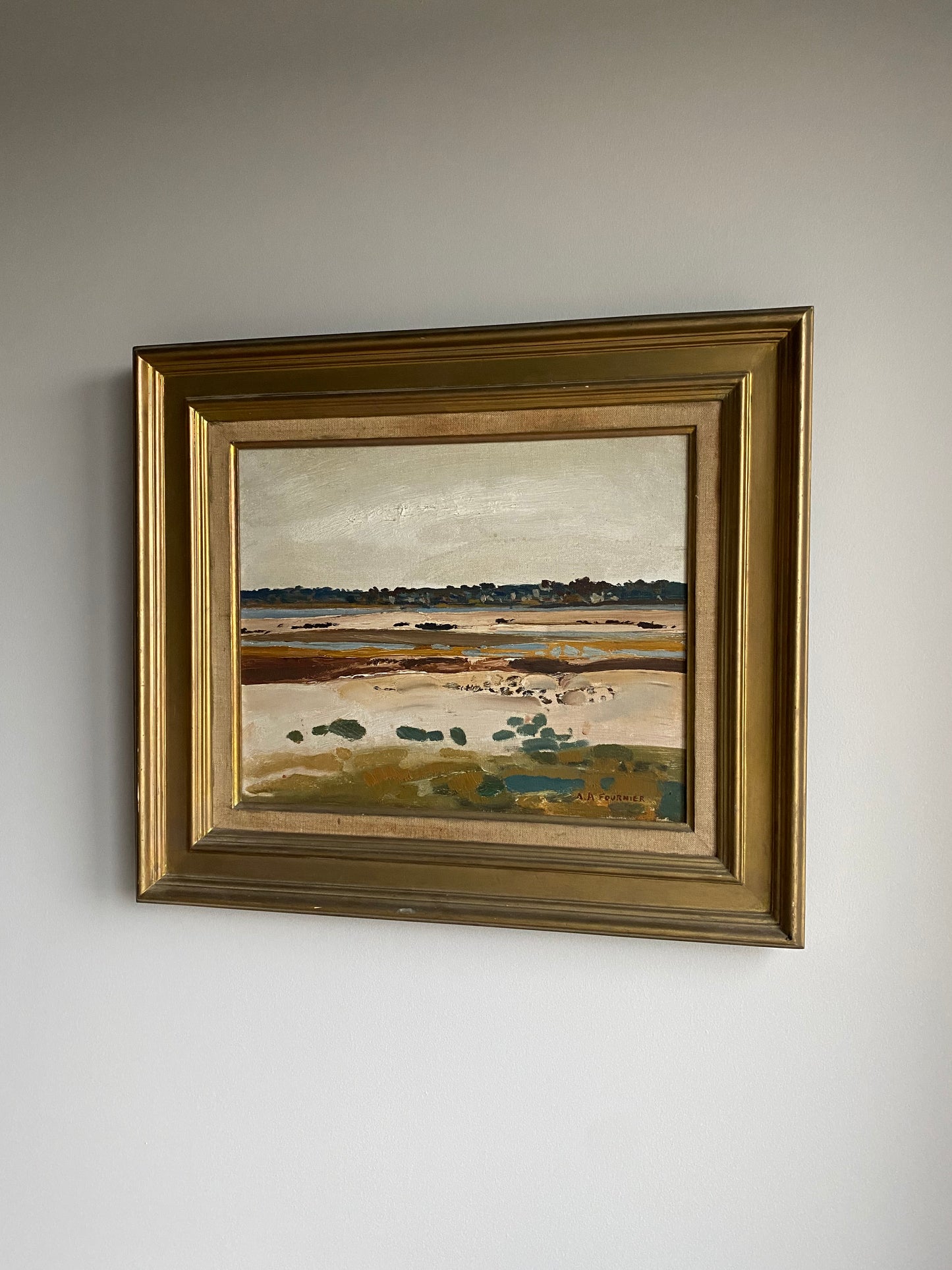 Lay of the Land Oil Painting on Canvas