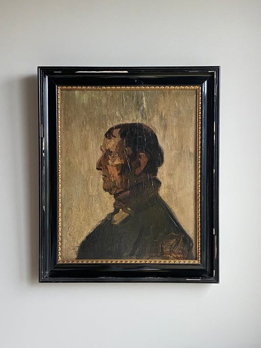Portrait Studie Tony van Os Oil Painting 1911
