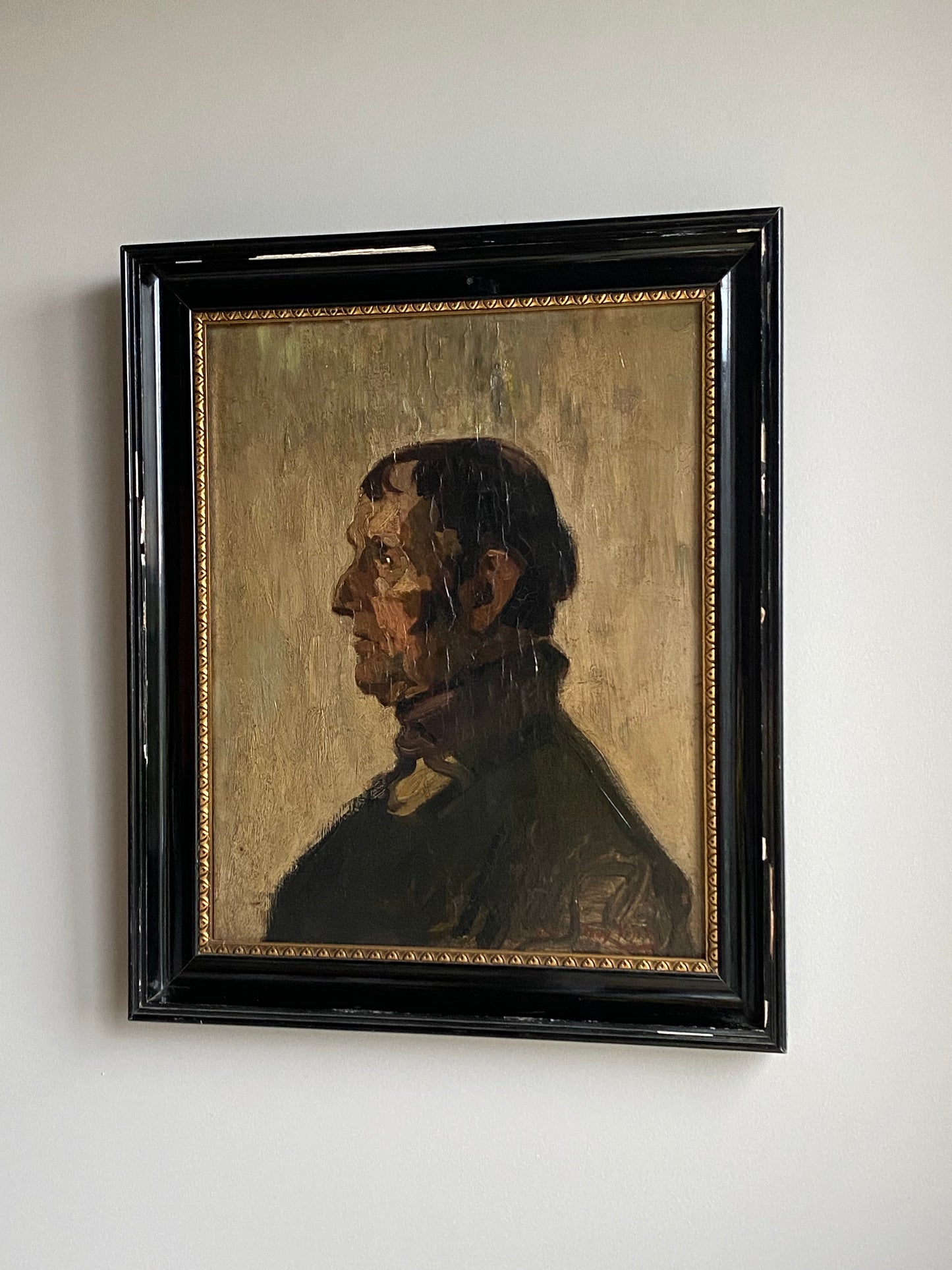 Portrait Studie Tony van Os Oil Painting 1911