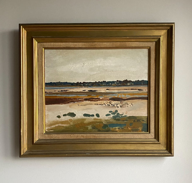Lay of the Land Oil Painting on Canvas