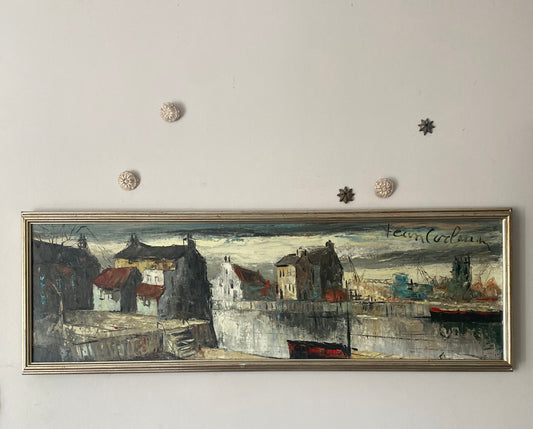 The Canal Oil Painting on Canvas
