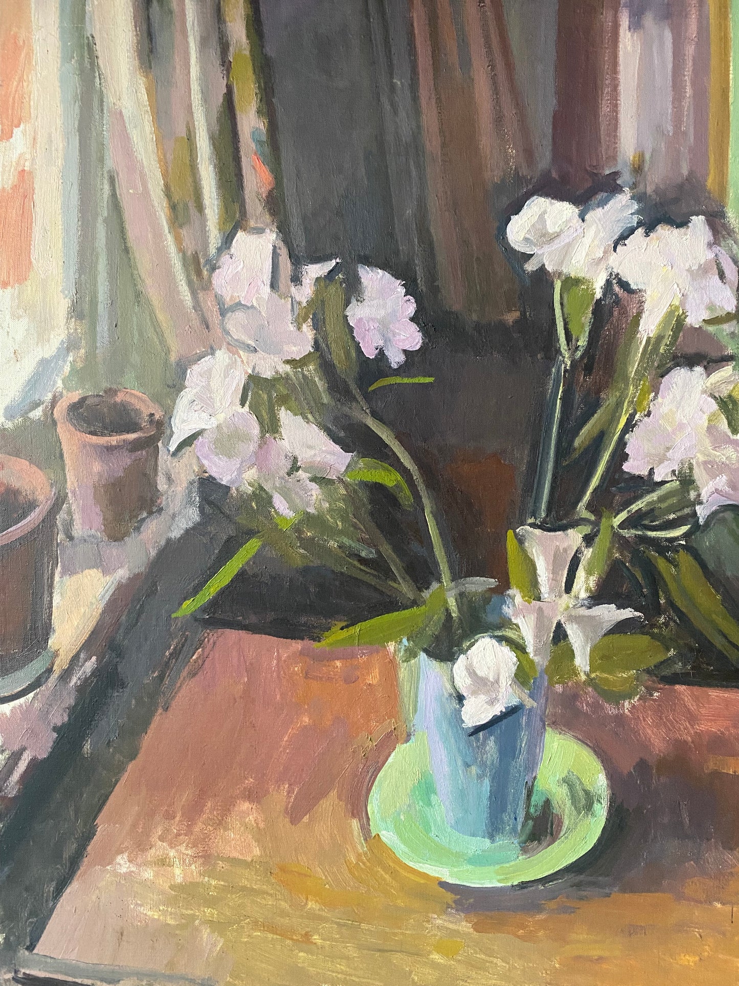 In the Light from the Window Oil Painting on Canvas