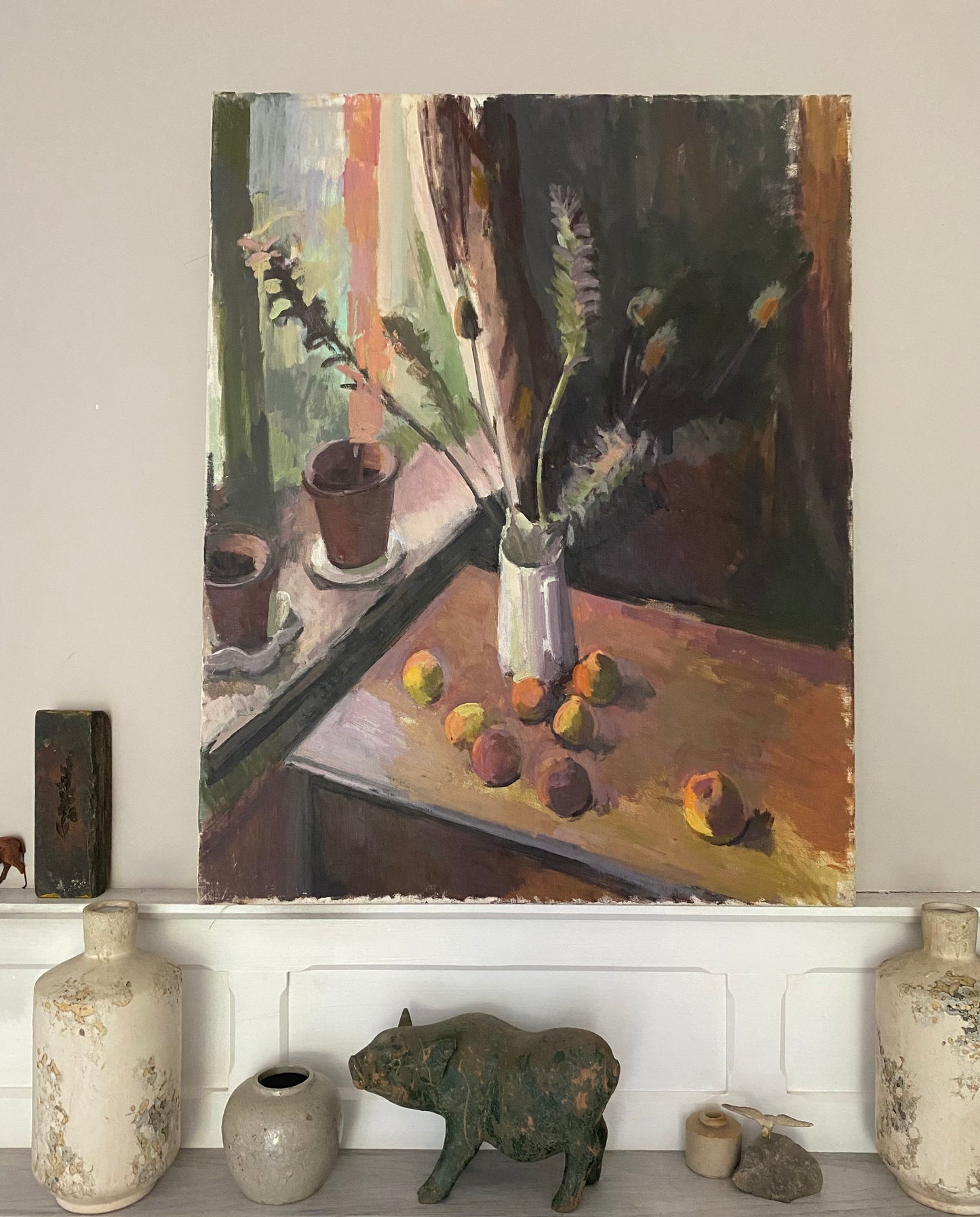 Clive Randall The Morning is Here Oil Painting on Canvas