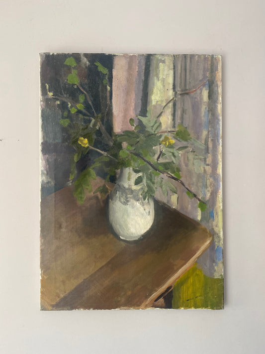 Clive Randall Everything Floral Oil Painting on Canvas