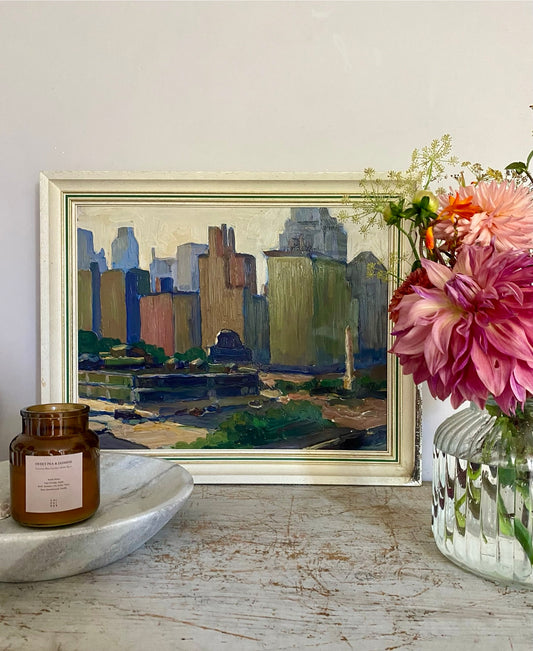 Francois Dacos Landscape Mid Century Oil Painting