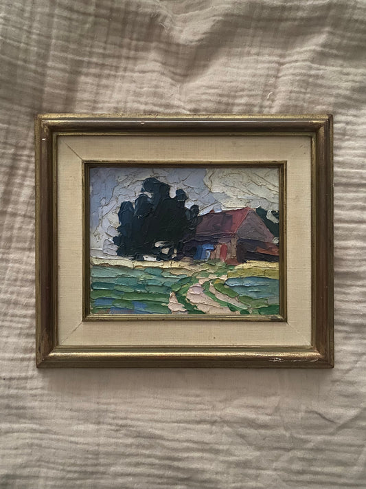 Pretty Little Landscape Oil Painting