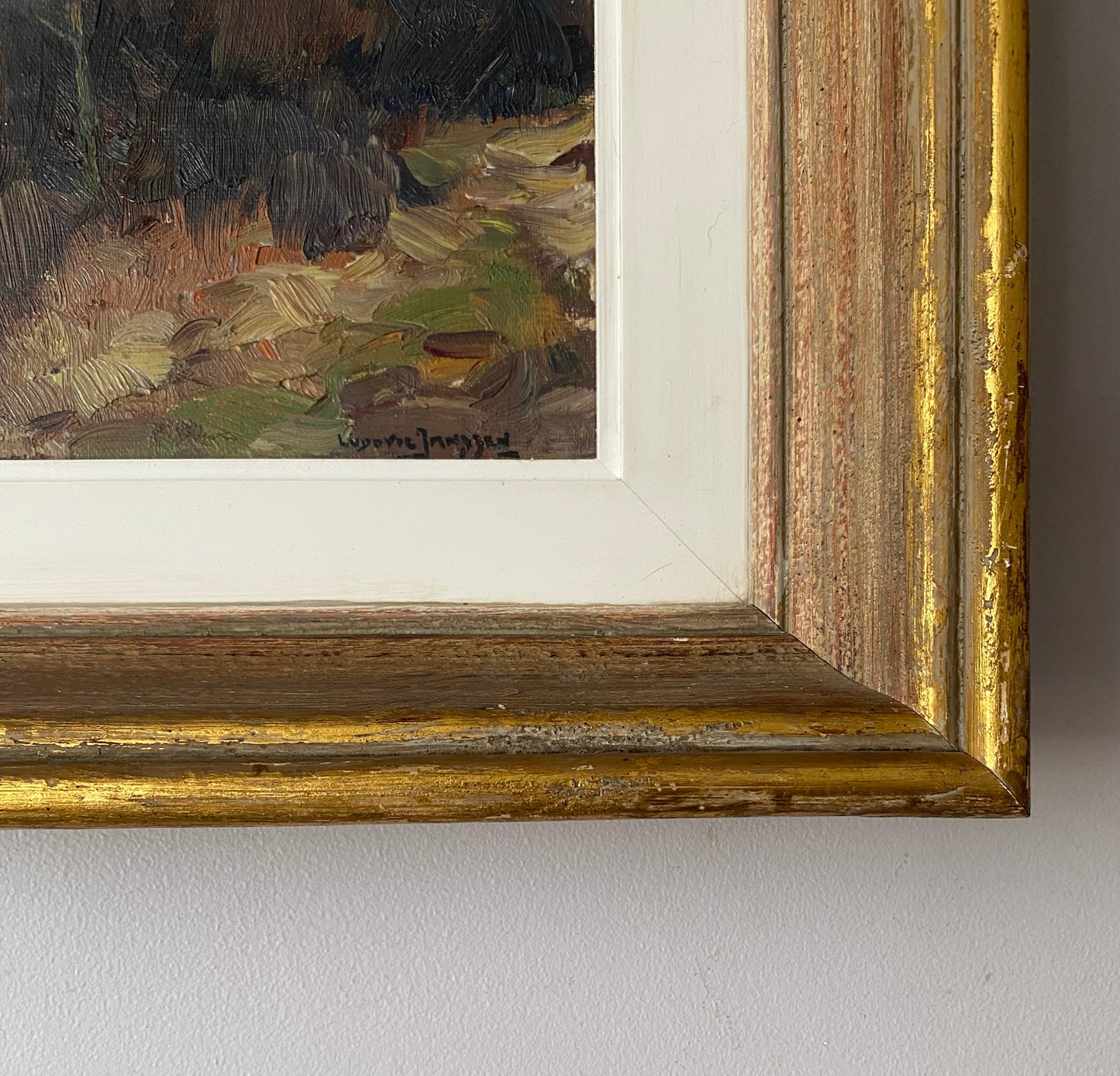 Modeste Jean Lhomme (1883-1946) Oil Painting