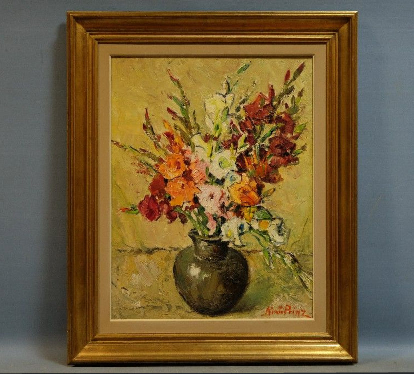 Belgian Gathered Flowers Oil Painting