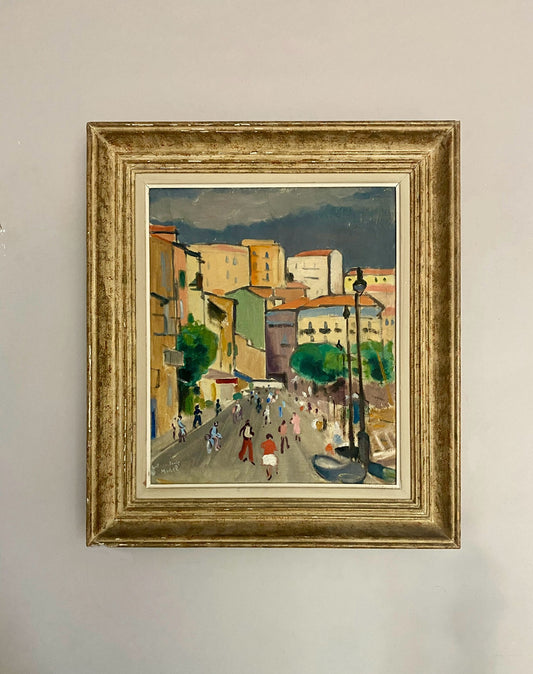 Jean Louis Model Our Town Oil Painting