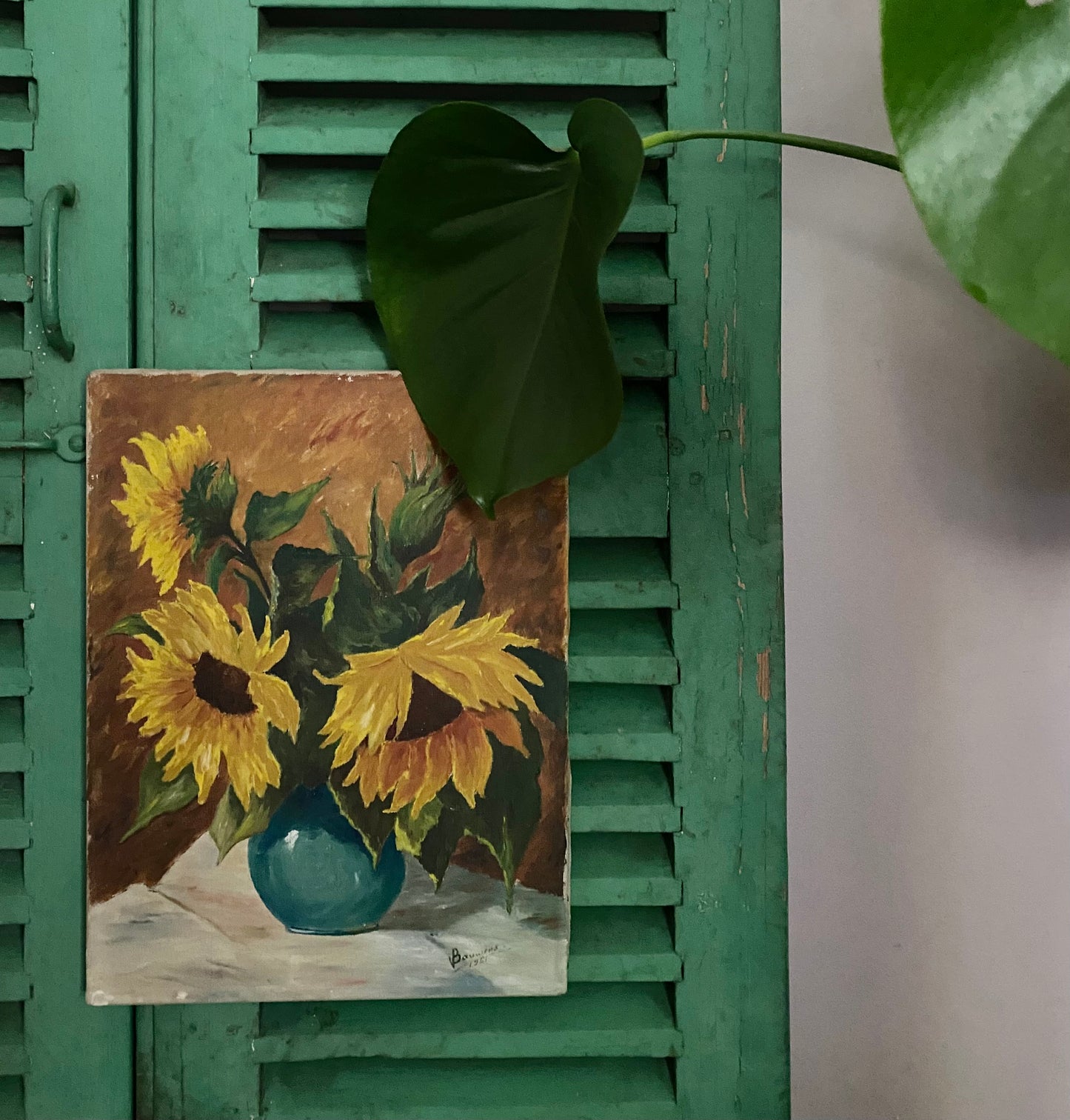 Sunflower Oil Painting on Canvas