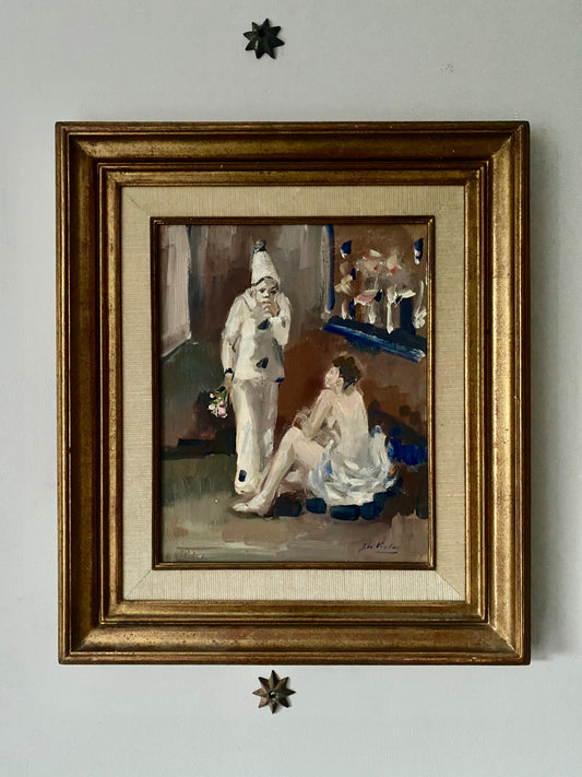 Pierrot’s Declaration of Love Oil Painting on Canvas