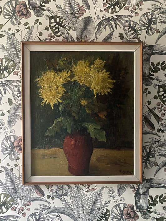 Fleurs sur la Table Oil Painting