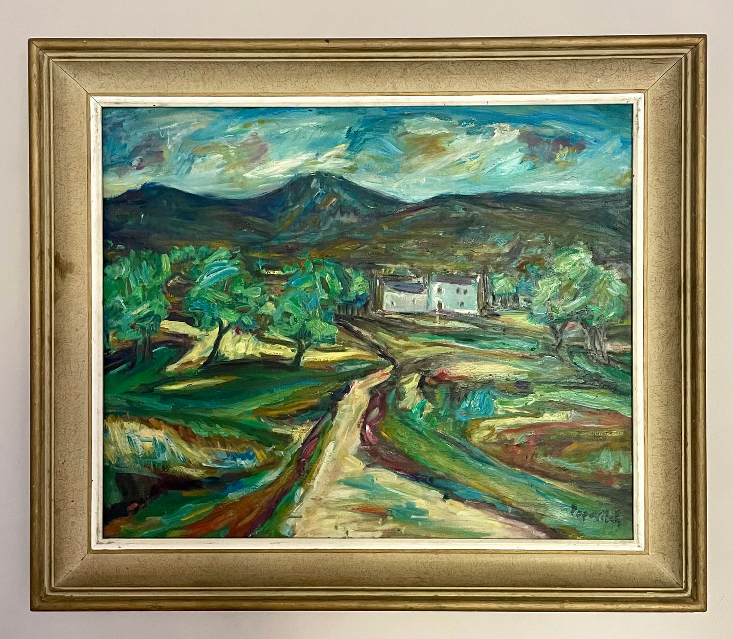Popovitch Landscape Oil Painting on Canvas