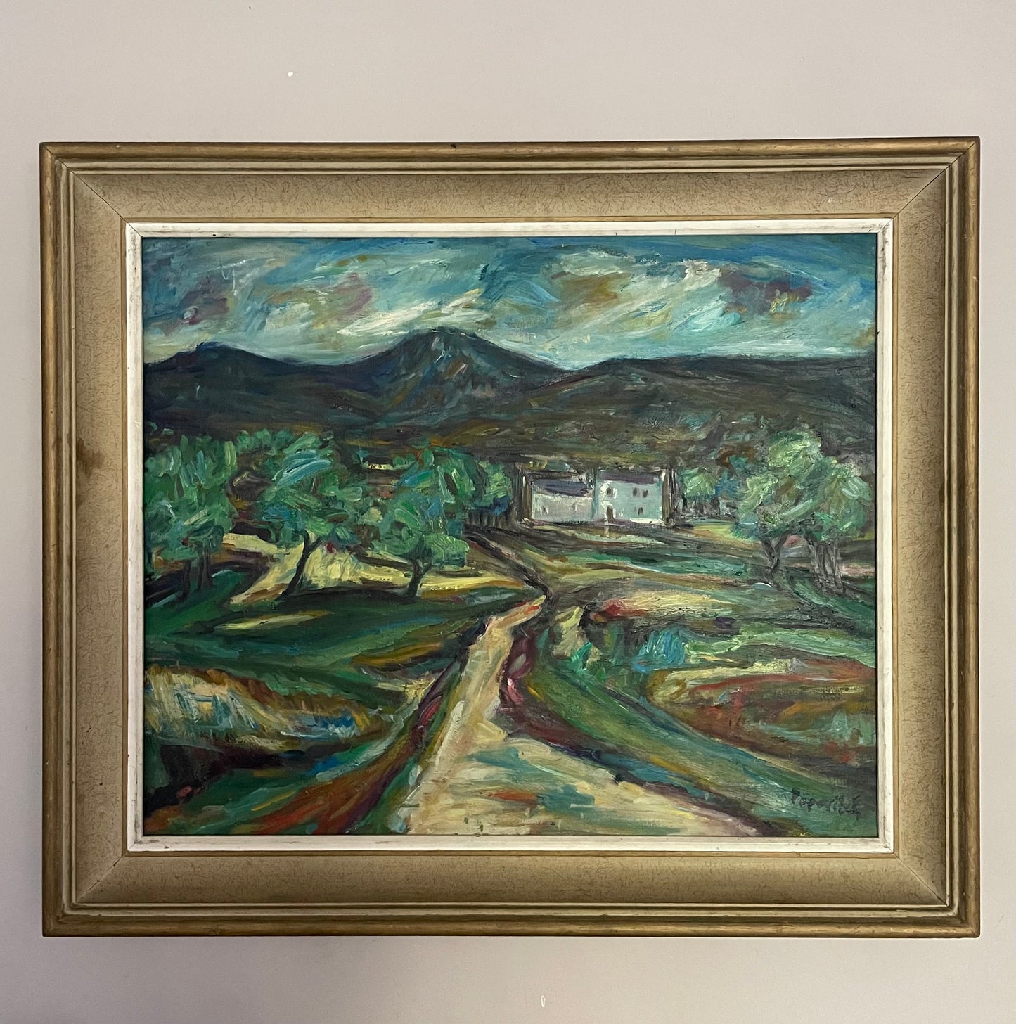 Popovitch Landscape Oil Painting on Canvas