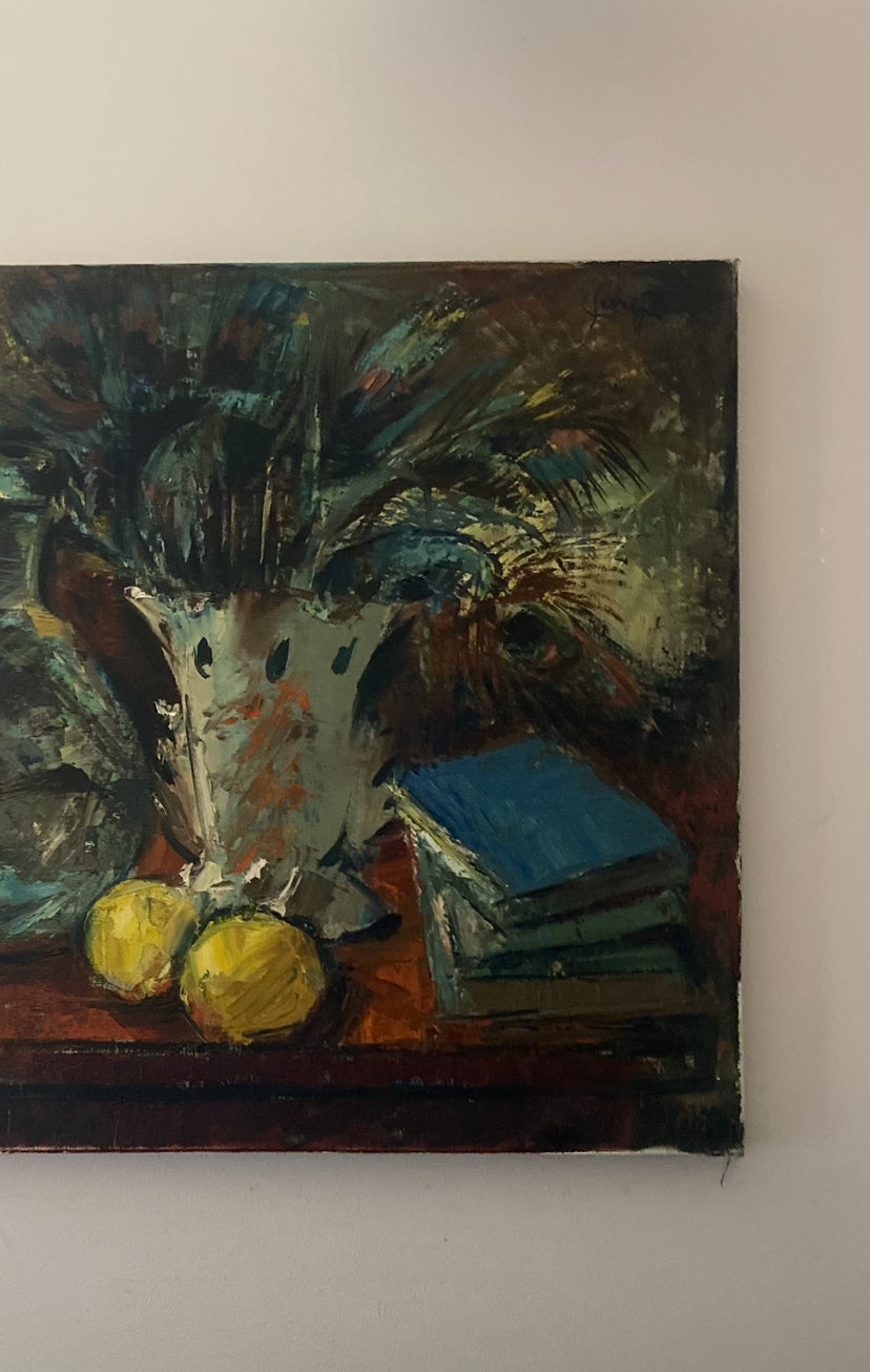 Belgian Pauwenveren Still Life Oil Painting on Canvas