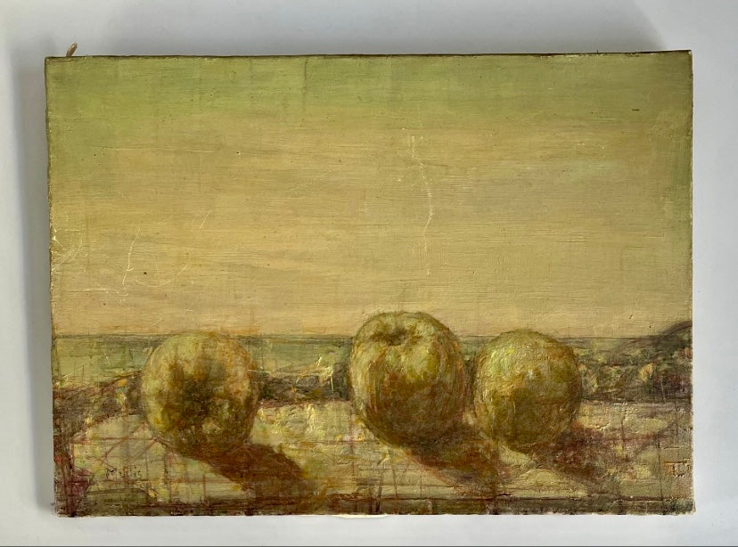 Albert Muis Apples Still Life Oil Painting on Canvas