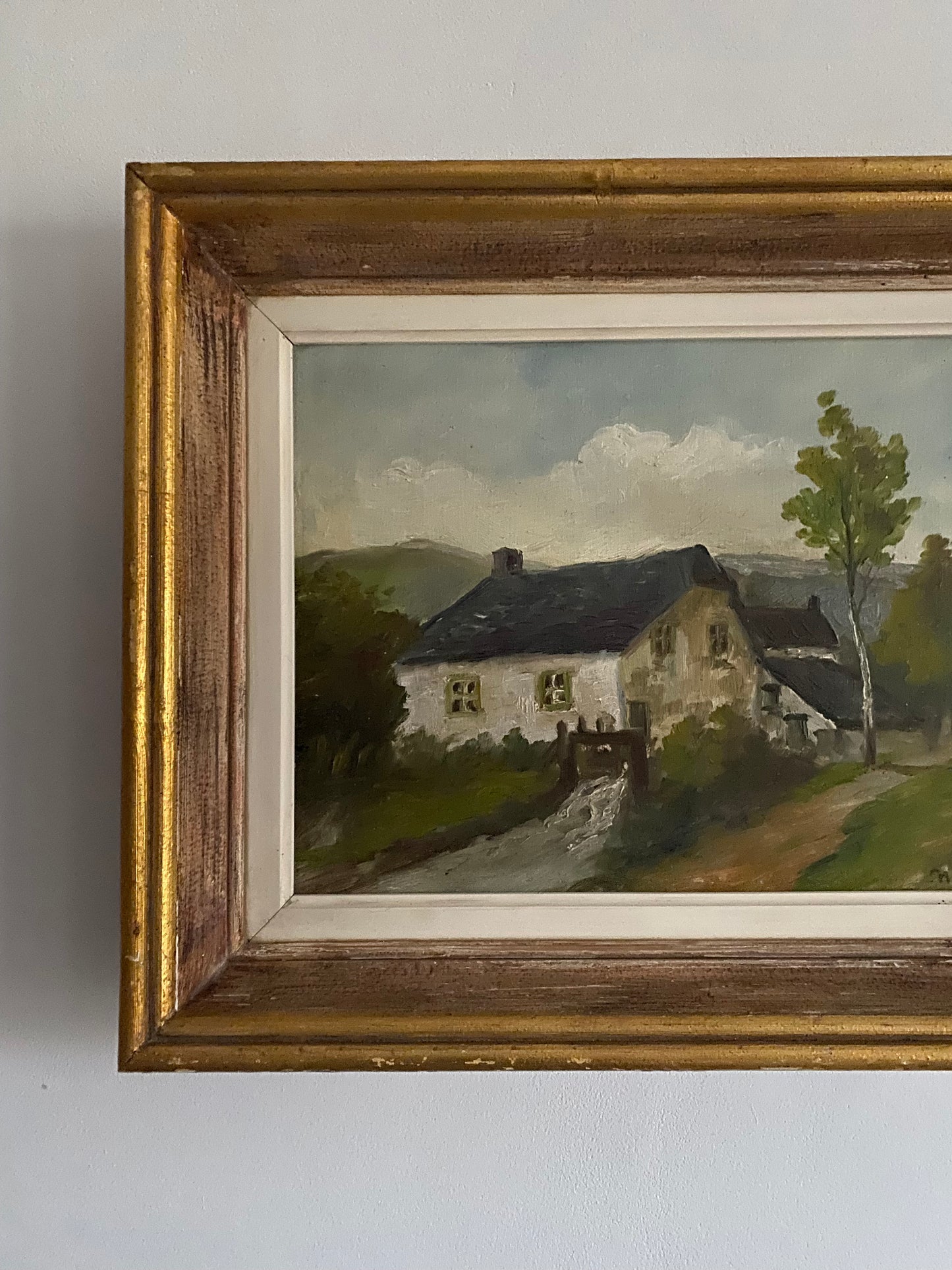 Home Again Oil Painting