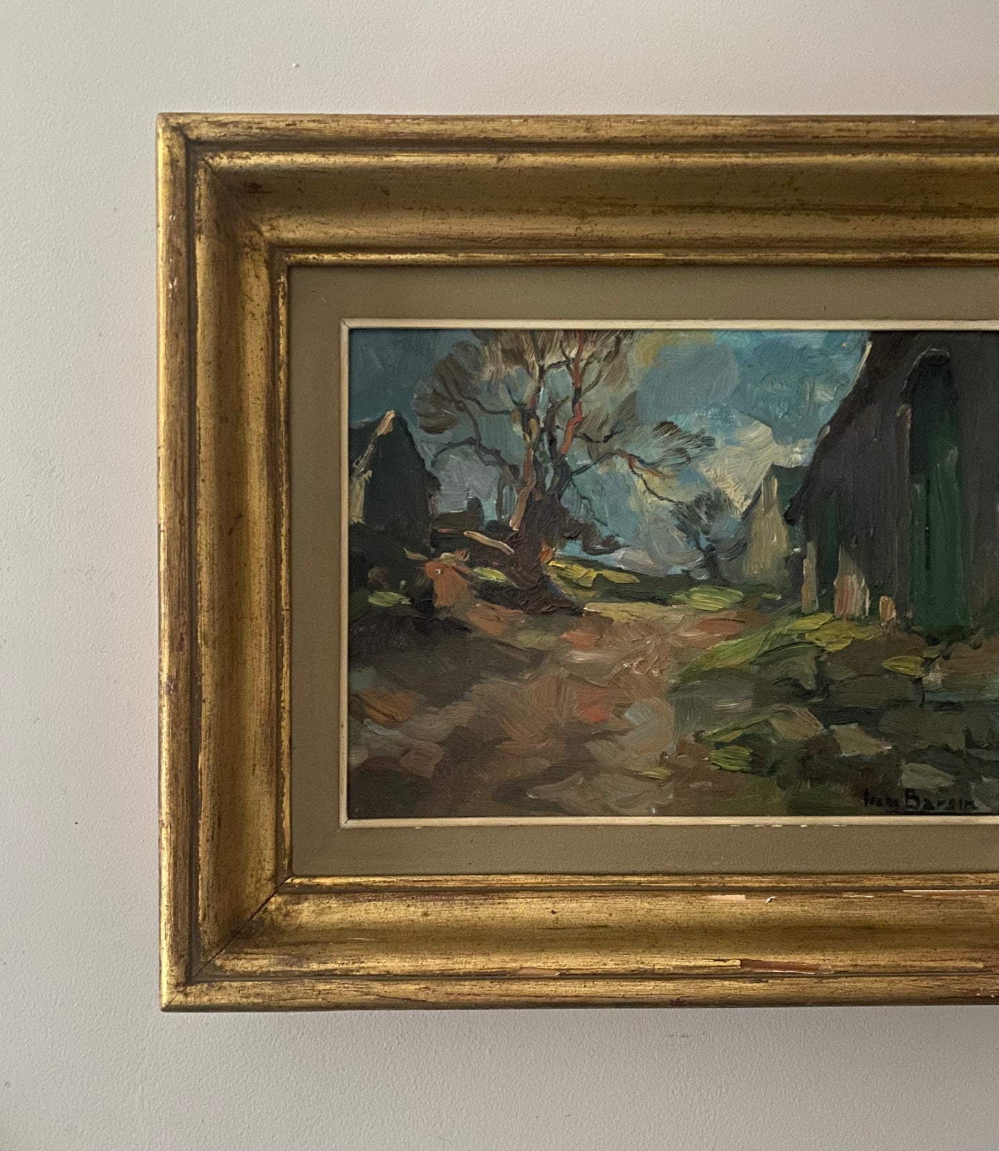 Irene Barsin Homely Oil Painting