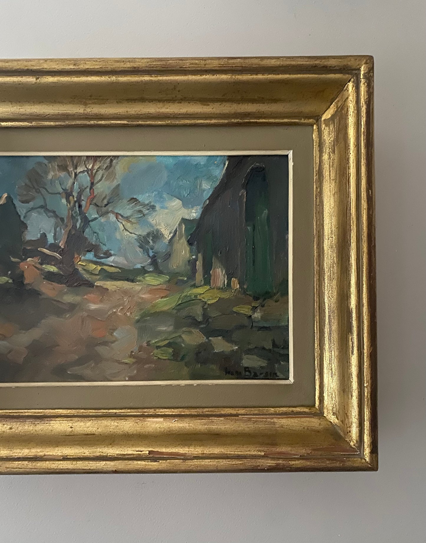 Irene Barsin Homely Oil Painting