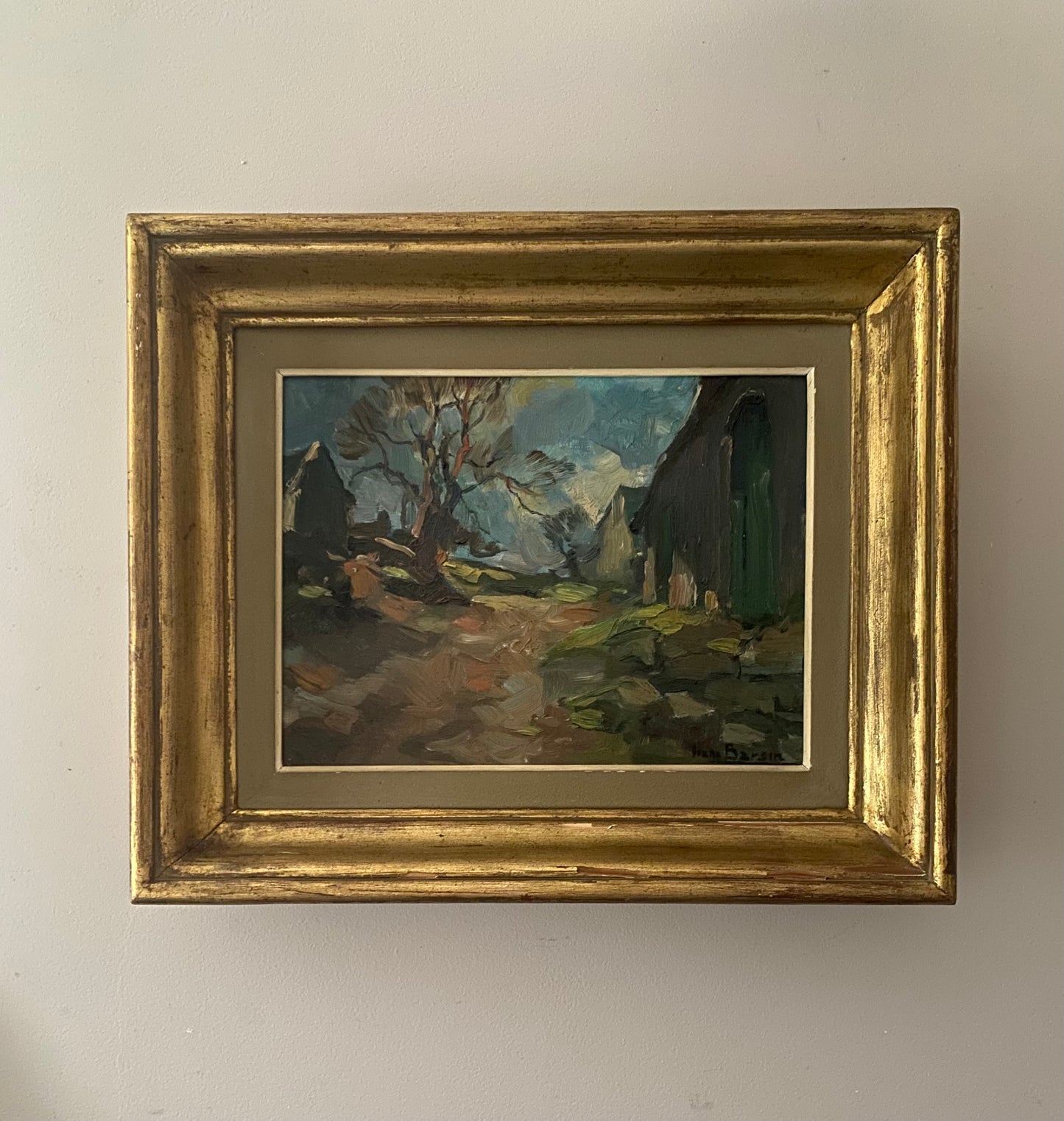 Irene Barsin Homely Oil Painting