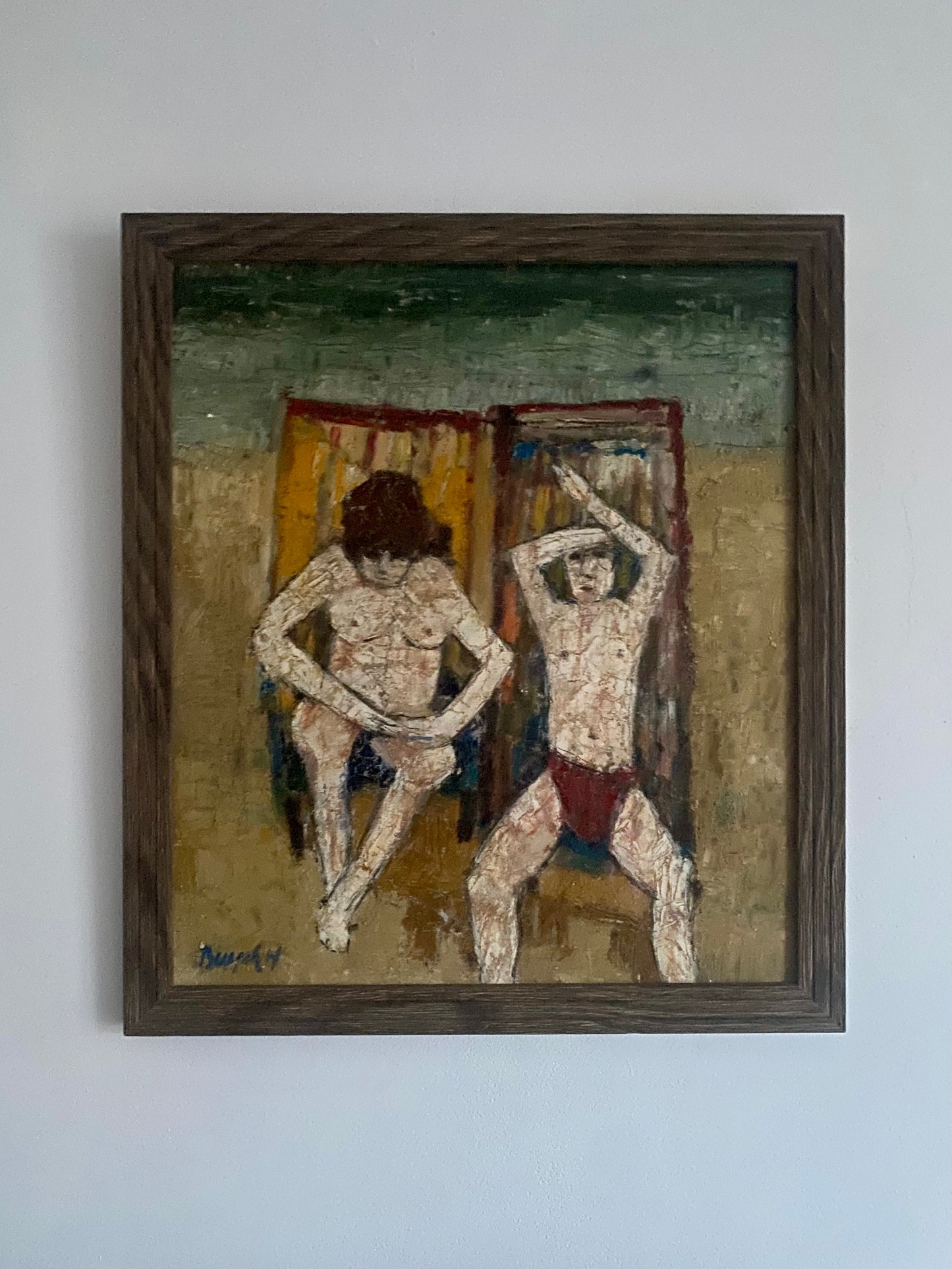 Our Holiday Oil Painting