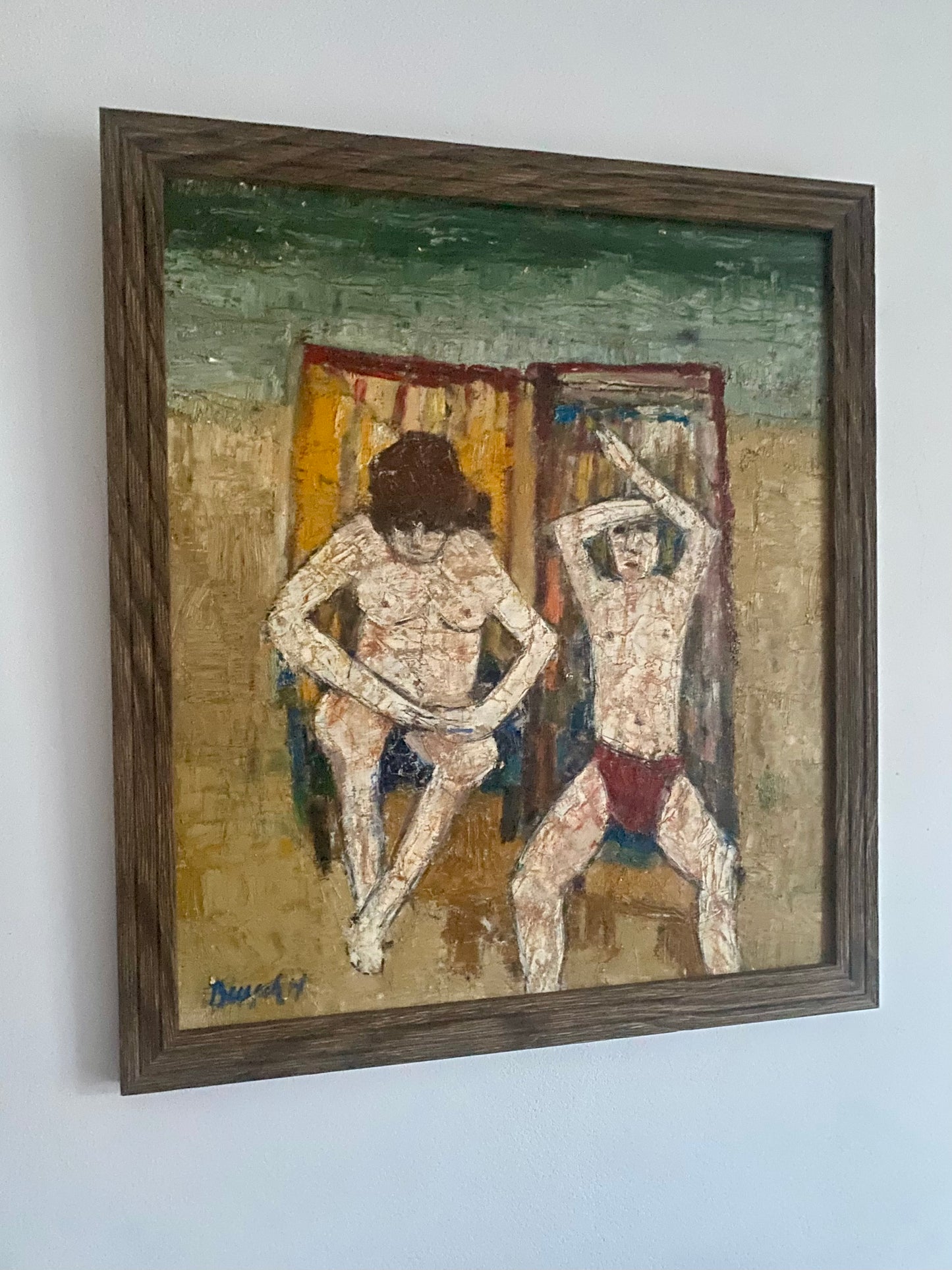 Our Holiday Oil Painting