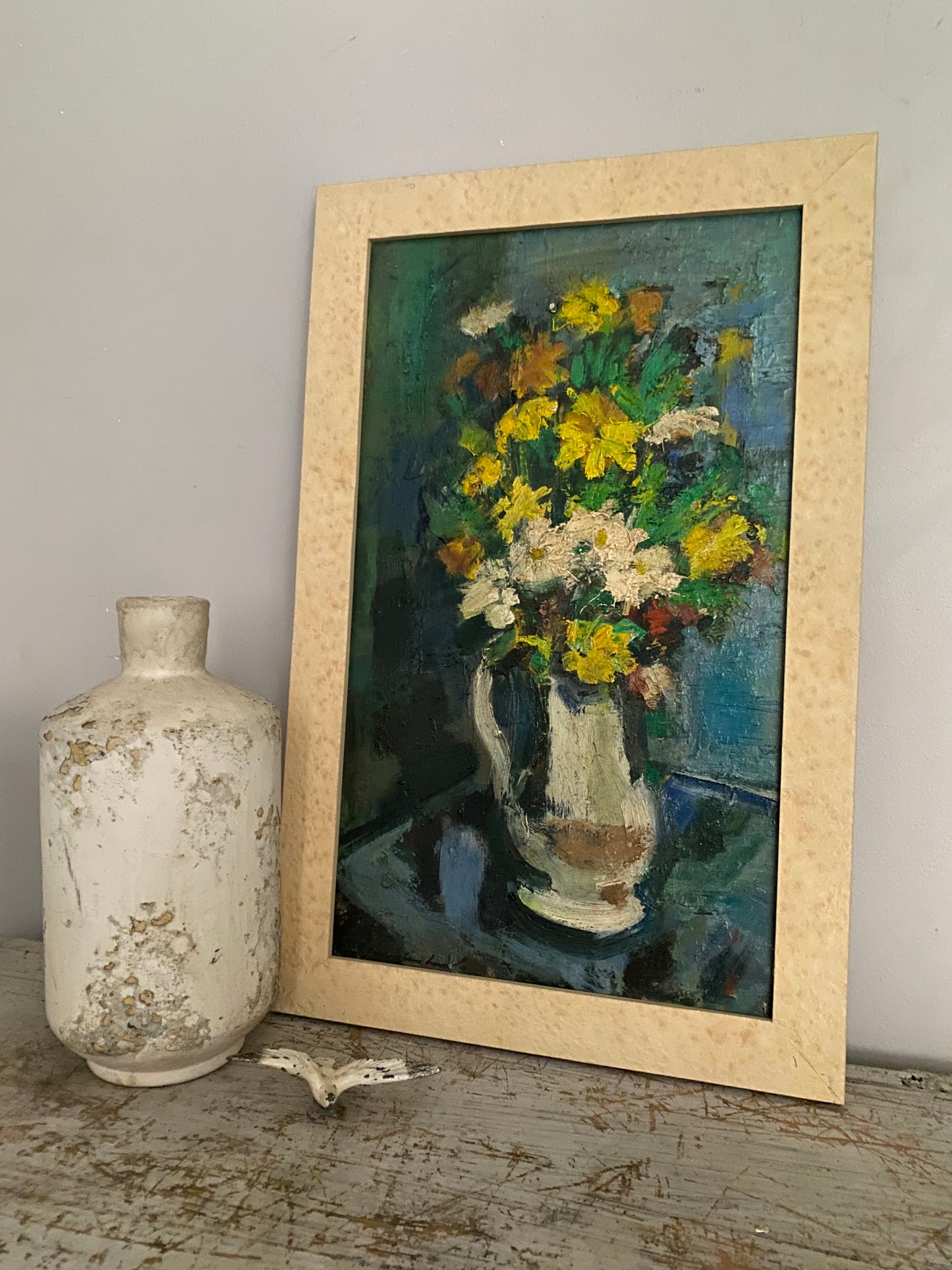Une Peinture Fleurs Oil Painting