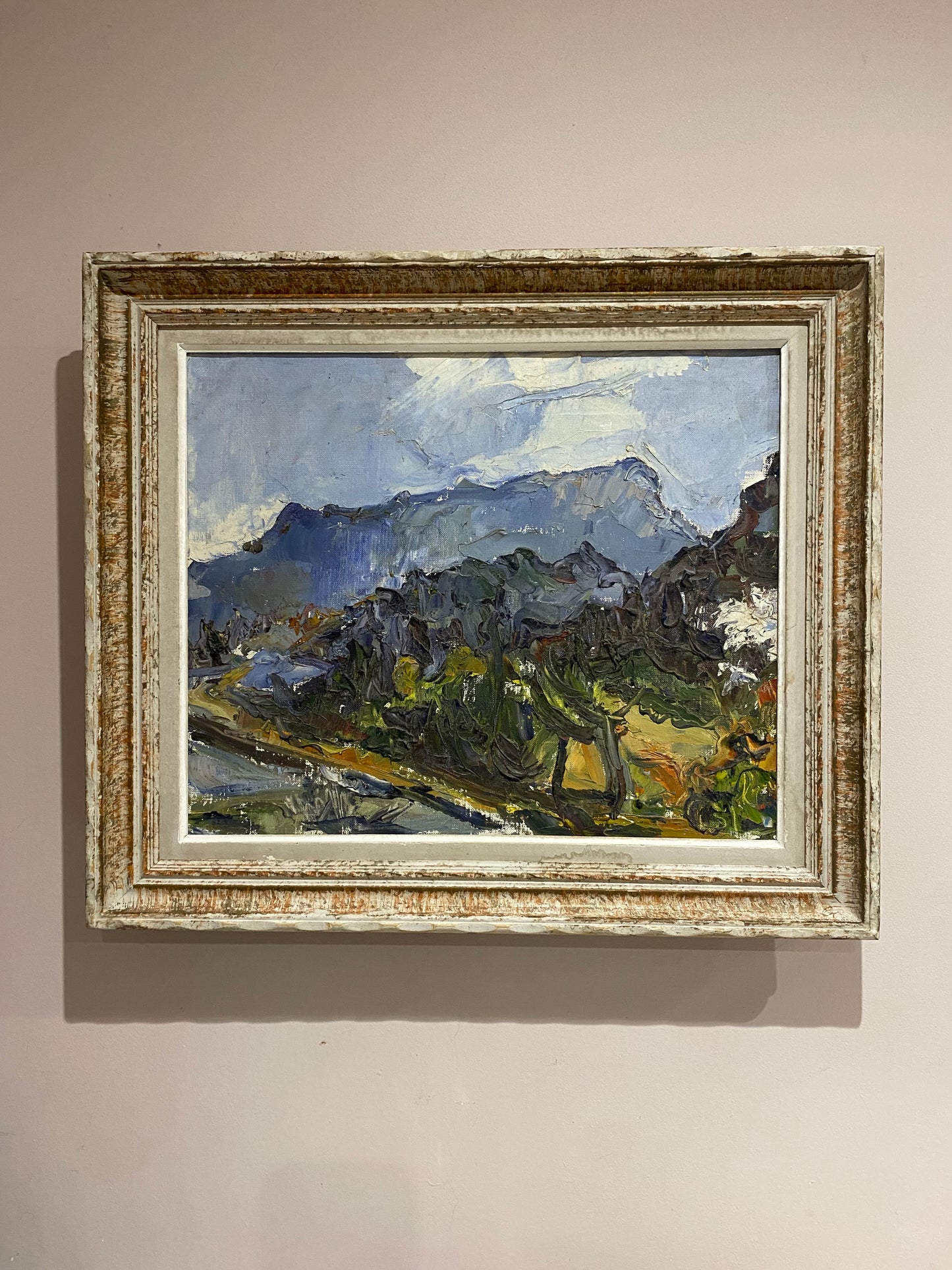 The View Oil Painting on Canvas