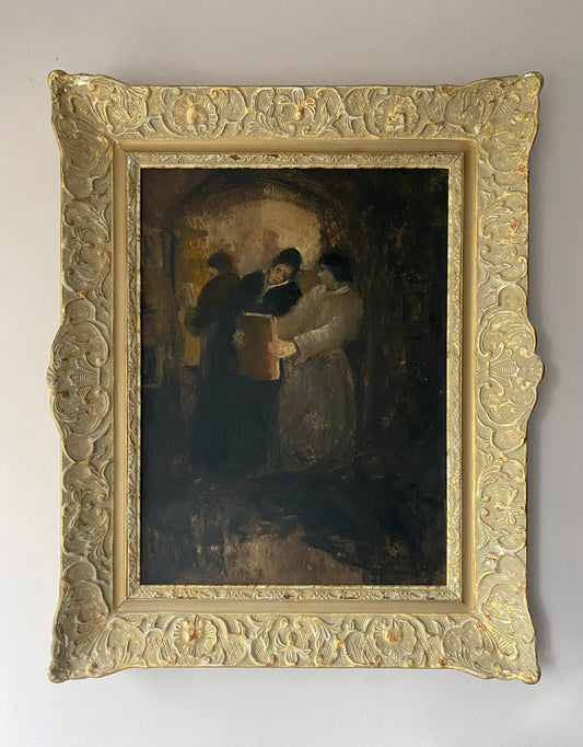 The Negotiation Oil Painting