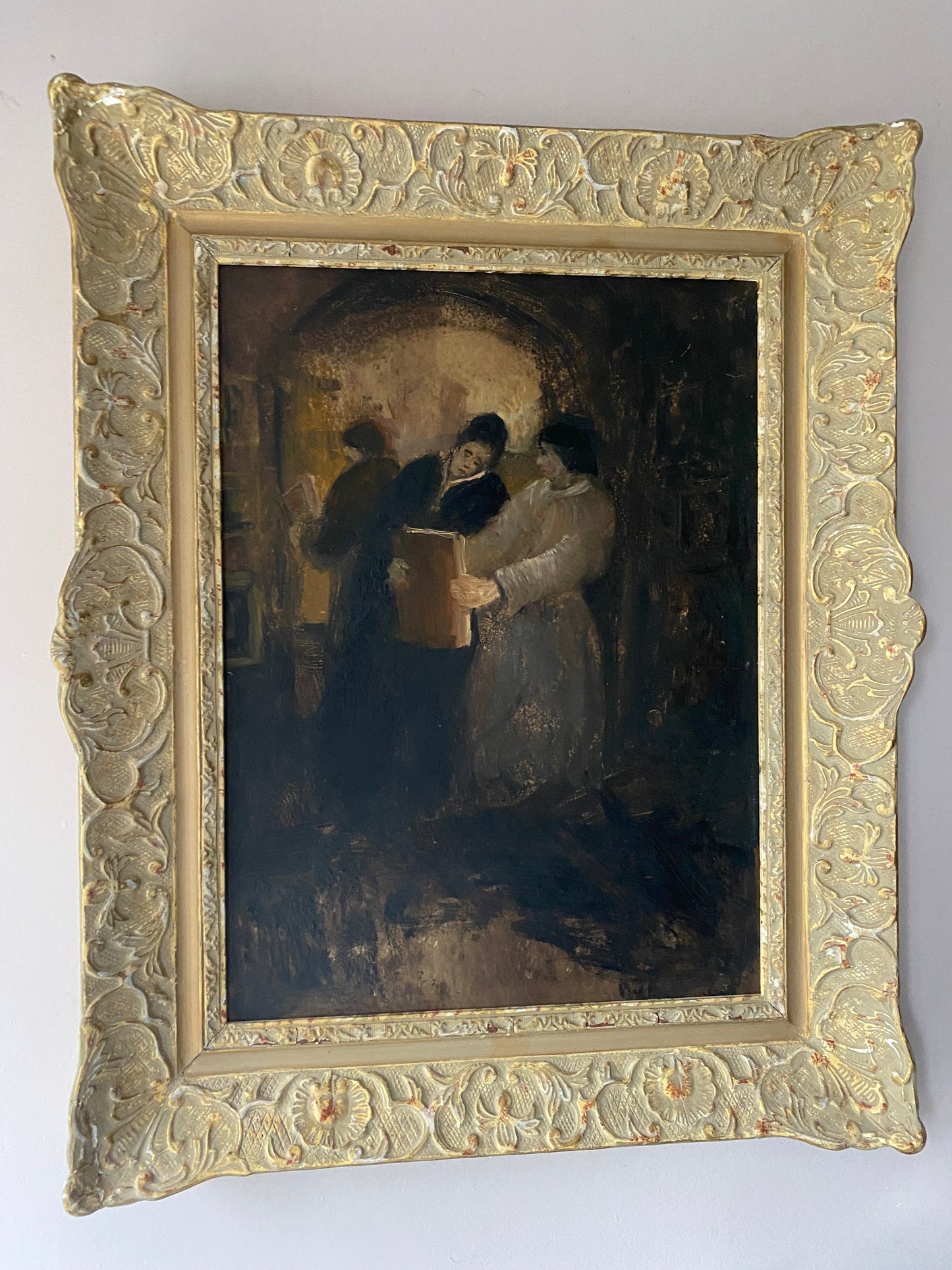 The Negotiation Oil Painting