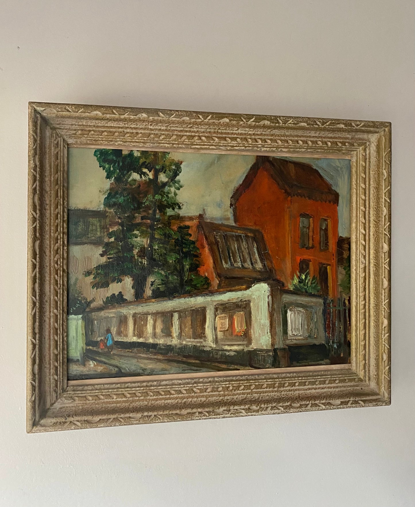 Parisian Street Oil Painting
