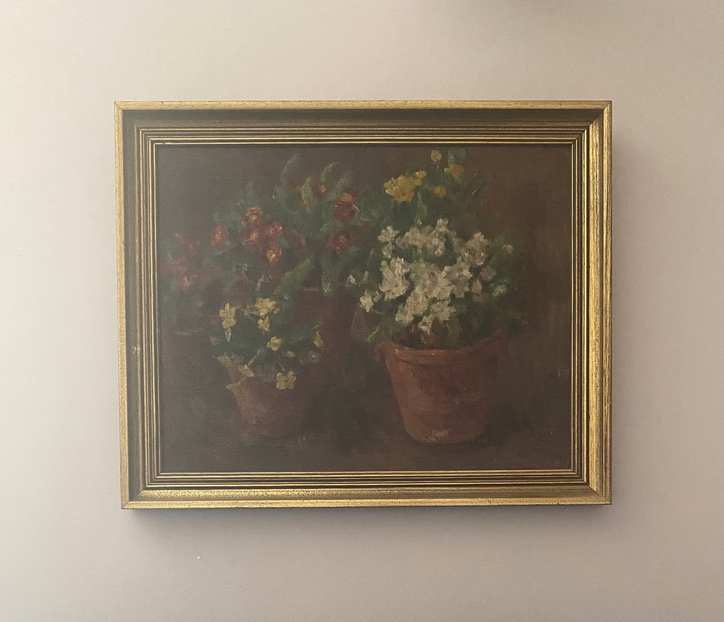 The Flower Pots Oil Painting