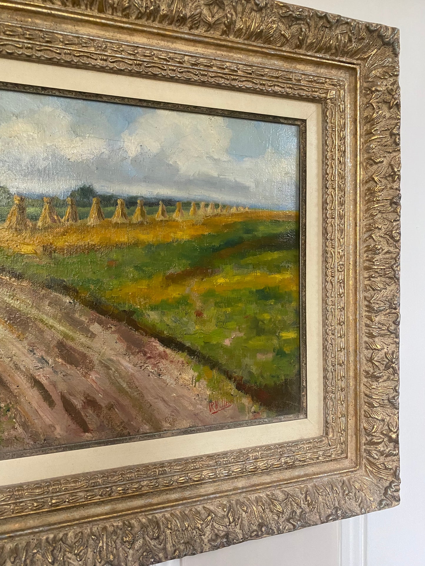 The Haystacks Oil Painting on Canvas