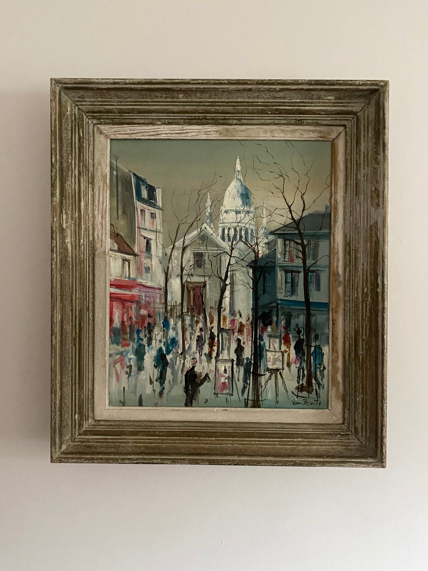 Montmartre Paris Oil Painting on Canvas