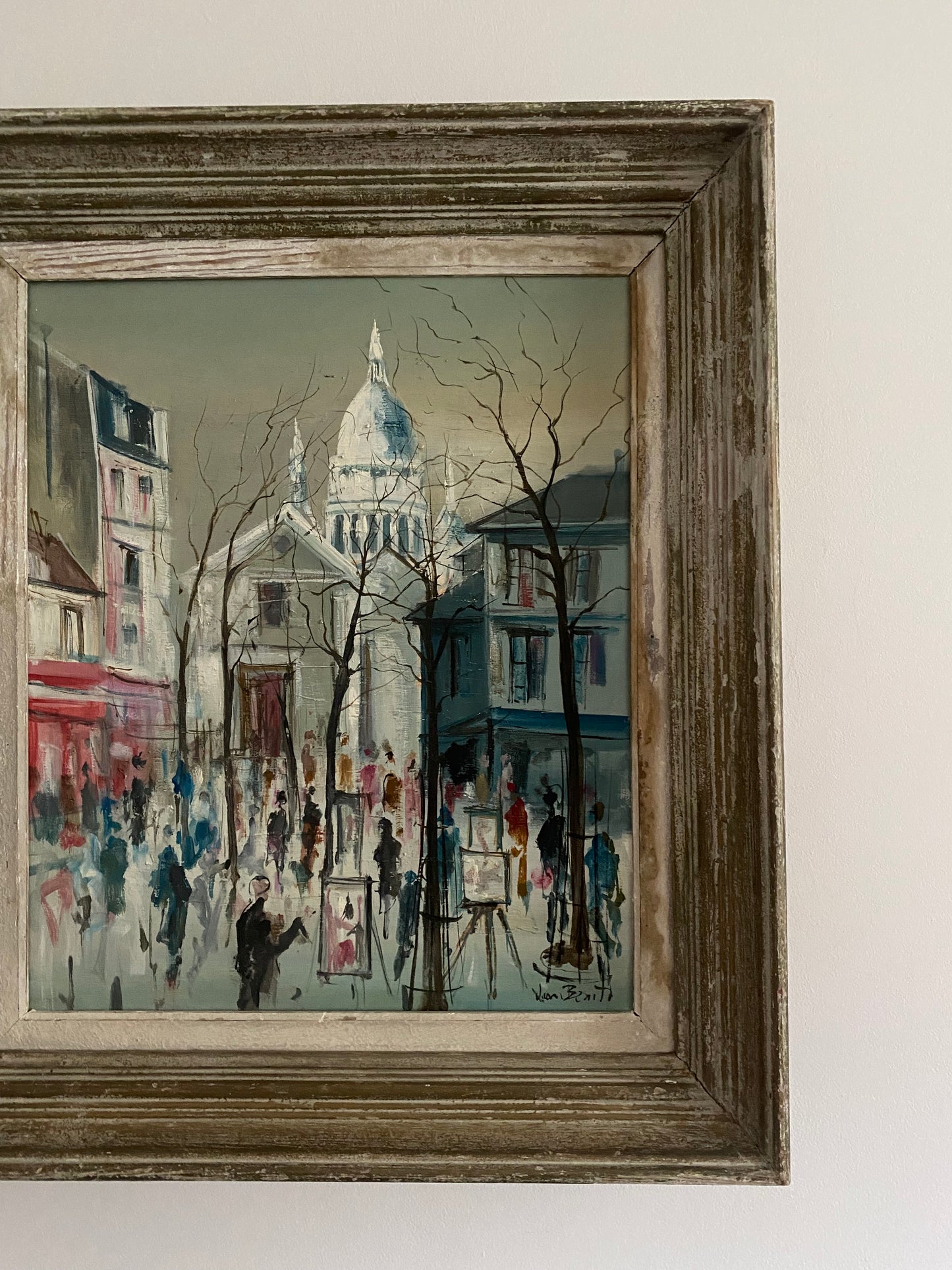 Montmartre Paris Oil Painting on Canvas