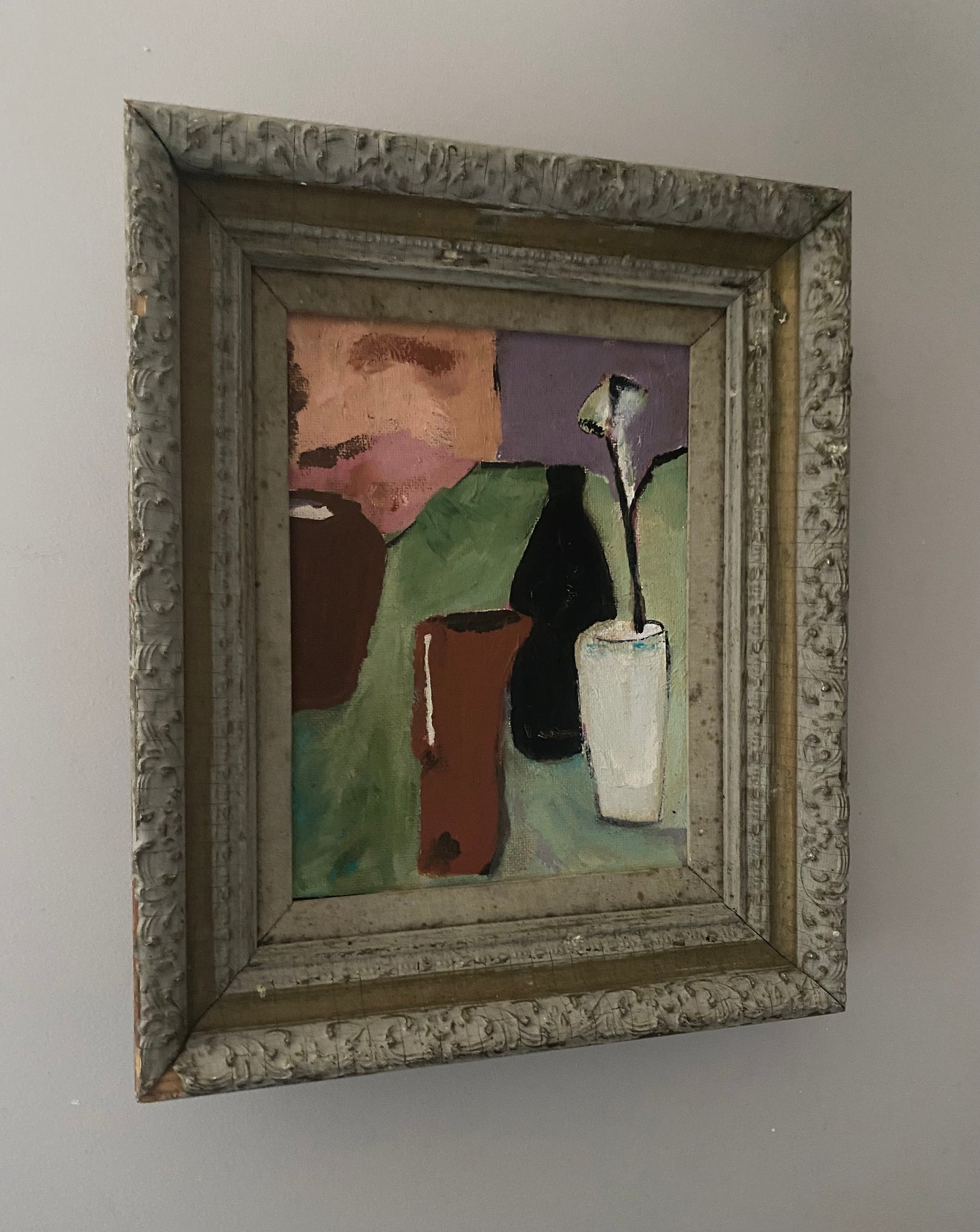 Contemporary Still Life Jug Oil Painting