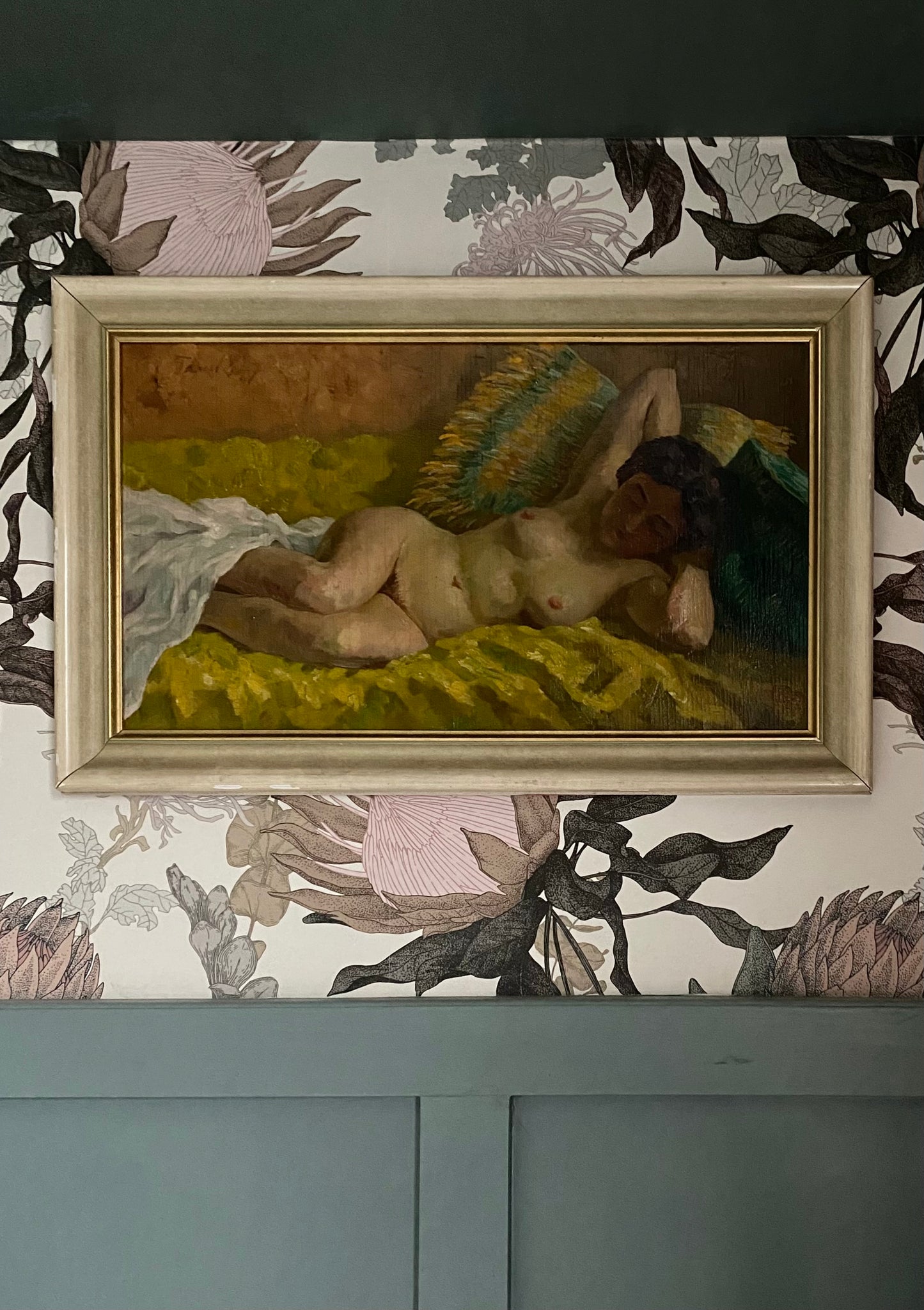 Nude on the Sofa Oil Painting 1947