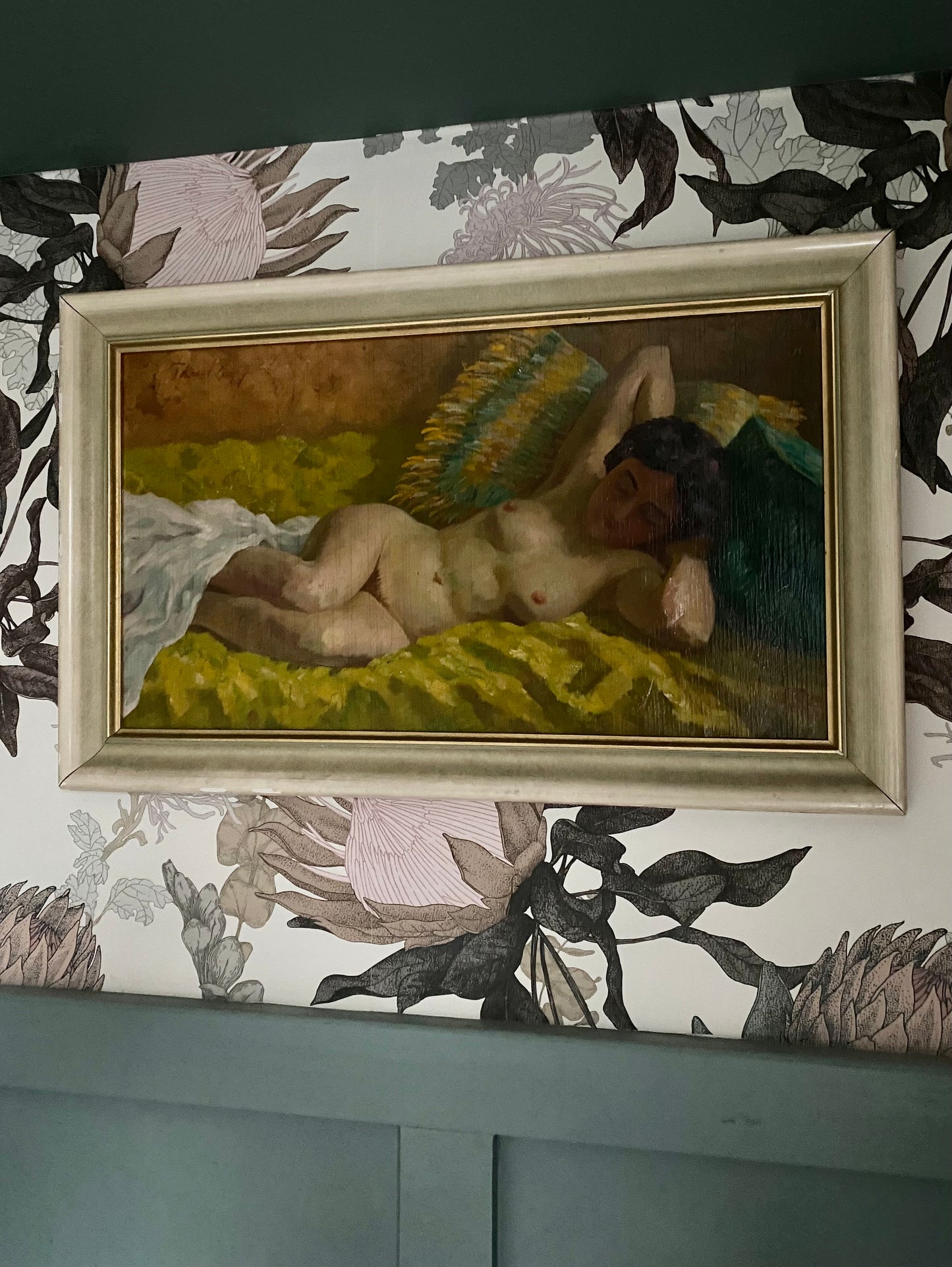 Nude on the Sofa Oil Painting 1947