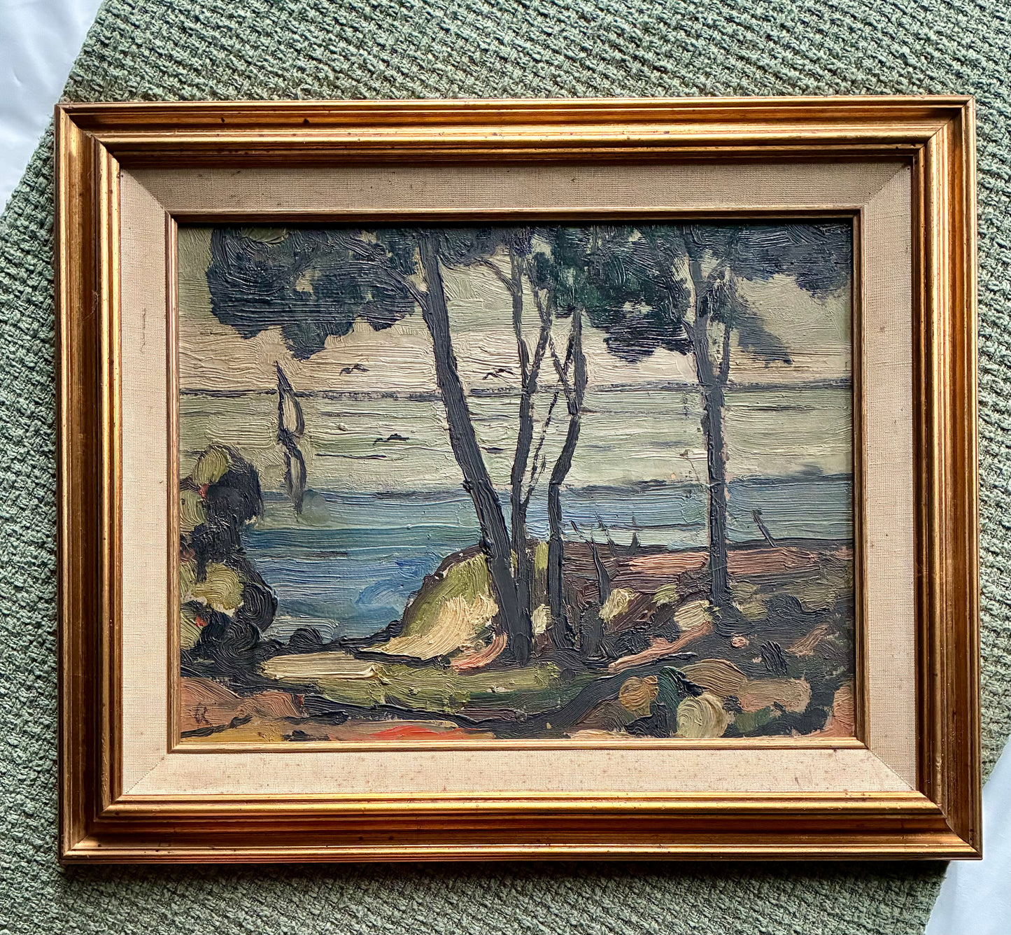 Quiet Light Landscape Oil Painting