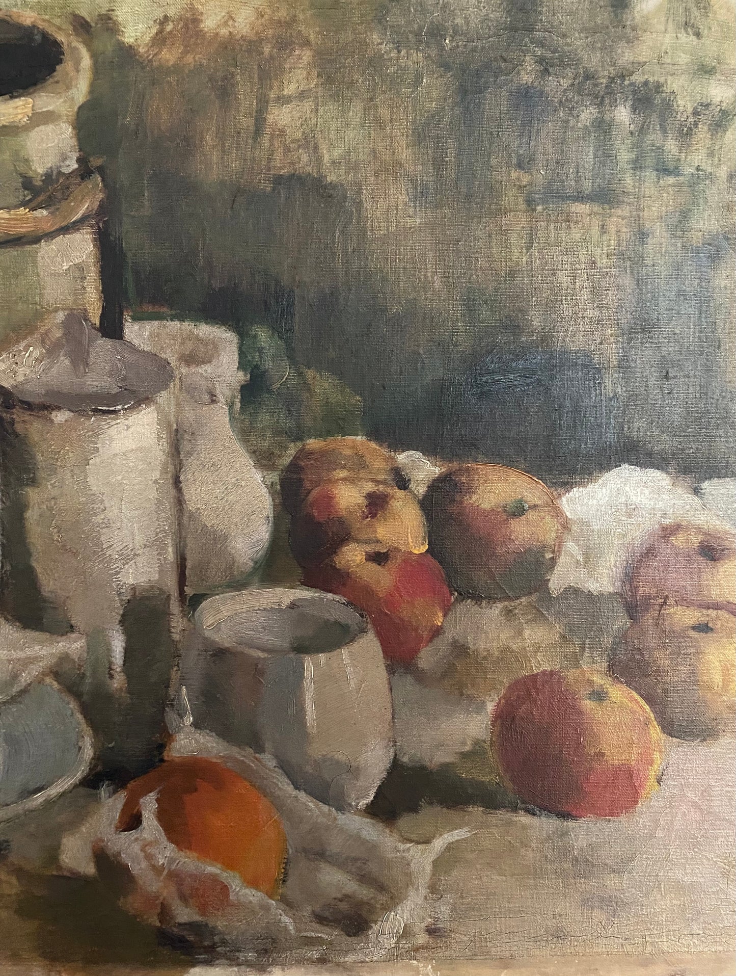 Fruitful French Oil Painting on Canvas