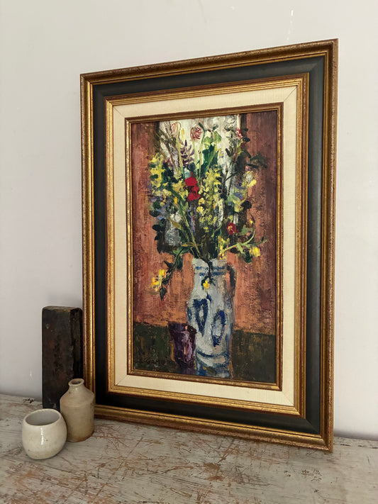 Weekend Blooms Oil Painting