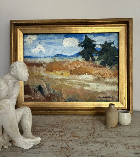 Land Lovers Oil Painting