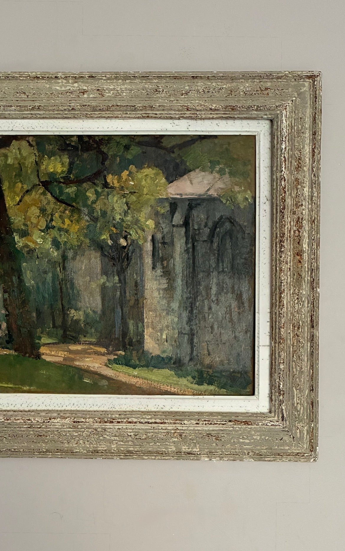 Concealed Entrance Oil Painting