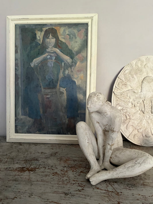 Just Chilling Oil Painting