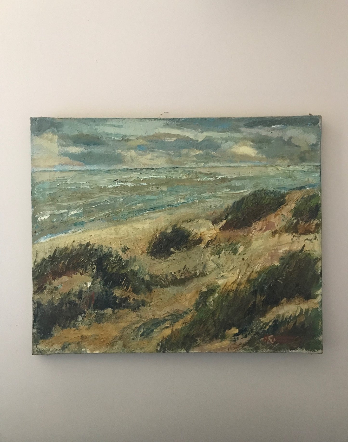 A Sea View Painting - Oil on Canvas